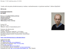 Tablet Screenshot of ollisavela.fi